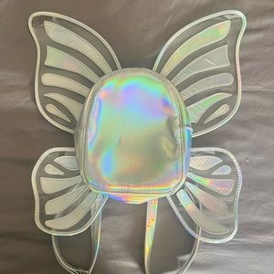 🦋 Iridescent Mini Butterfly Backpack 🦋